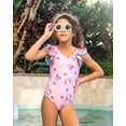 thumbnail image 2 of Hello Kitty Kuromi Cinnamoroll UPF 50+ One Piece Bathing Suit Little Kid to Big Kid, 2 of 5