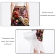 thumbnail image 2 of Shivering Stylish Chiffon Women's Summer Beach Dress with Polyester Straps - Beach Skirt Option Included, 2 of 6