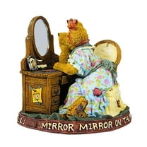 Boyds Bears Resin 4.00In K T Shouldaknown I Am My Mother, Resin, Bearstone Mirror Mom 1E 2277803
