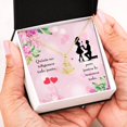 thumbnail image 3 of Juntos lo Tenemos Todo Anchor Pendant Necklace Message Card, 3 of 7