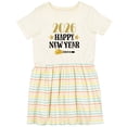 thumbnail image 3 of Inktastic 2026 Happy New Year Girls Toddler Dress, 3 of 5