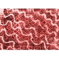 thumbnail image 1 of Ahgly Company Machine Washable Indoor Rectangle Abstract Red Modern Area Rugs, 7' x 10', 1 of 1