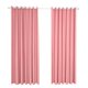 thumbnail image 5 of Panel opaco para dormitorio - Tratamiento de ventana Sólido con aismiento térmico Rosa 140x245cm Sunnimix Cortina de bloqueo, 5 of 8