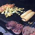 thumbnail image 2 of Size Stainless Steel BBQ Barbecue Grill Grilling Mesh Wire Net Outdoor Cooking, 2 of 5