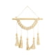 thumbnail image 2 of Macramé tejido para colgar en la pared con flecos Adornos Arte geométrico Tapiz bohemio Decoración de pared para el hogar Dormitorio, 2 of 9