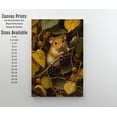 thumbnail image 3 of Dormouse Among Blackberry Brambles Poster Cottagecore Decor Dark Academia Art Enchanted Wildlife Illustration Vintage Nature Wall Art, 3 of 3