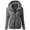 A-Dark Gray4, variant on Bibifish Womens Jackets Hooded Sweater Coats Winter Warm Thick Fleece Thermal Coats Casual Solid Color Zipper Up Outwear For Ladies