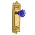 thumbnail image 2 of Nostalgic Warehouse Cobalt Crystal Door Knob with Egg and Dart Plate, 2 of 6