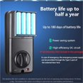 thumbnail image 5 of Waterproof Smart Deadbolt Locks For Home Bluetooth App Biometric Fingerprint Digital Keypad Entry Door Lock ,Easy installation, 5 of 5