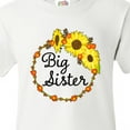 thumbnail image 4 of Inktastic Big Sister Sunflower Wreath Youth T-Shirt, 4 of 5