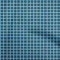 thumbnail image 1 of oneOone Cotton Poplin Twill Teal Blue Fabric Check Plaid Sewing Craft Projects Fabric Prints By Yard 56 Inch Wide, 1 of 4