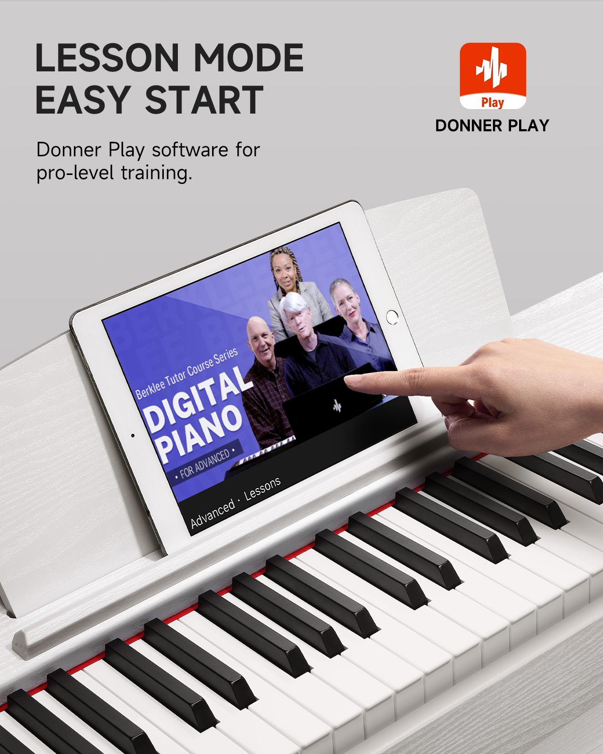 Donner DDP-50 Lite 88-Key Weighted Digital Piano photo 5