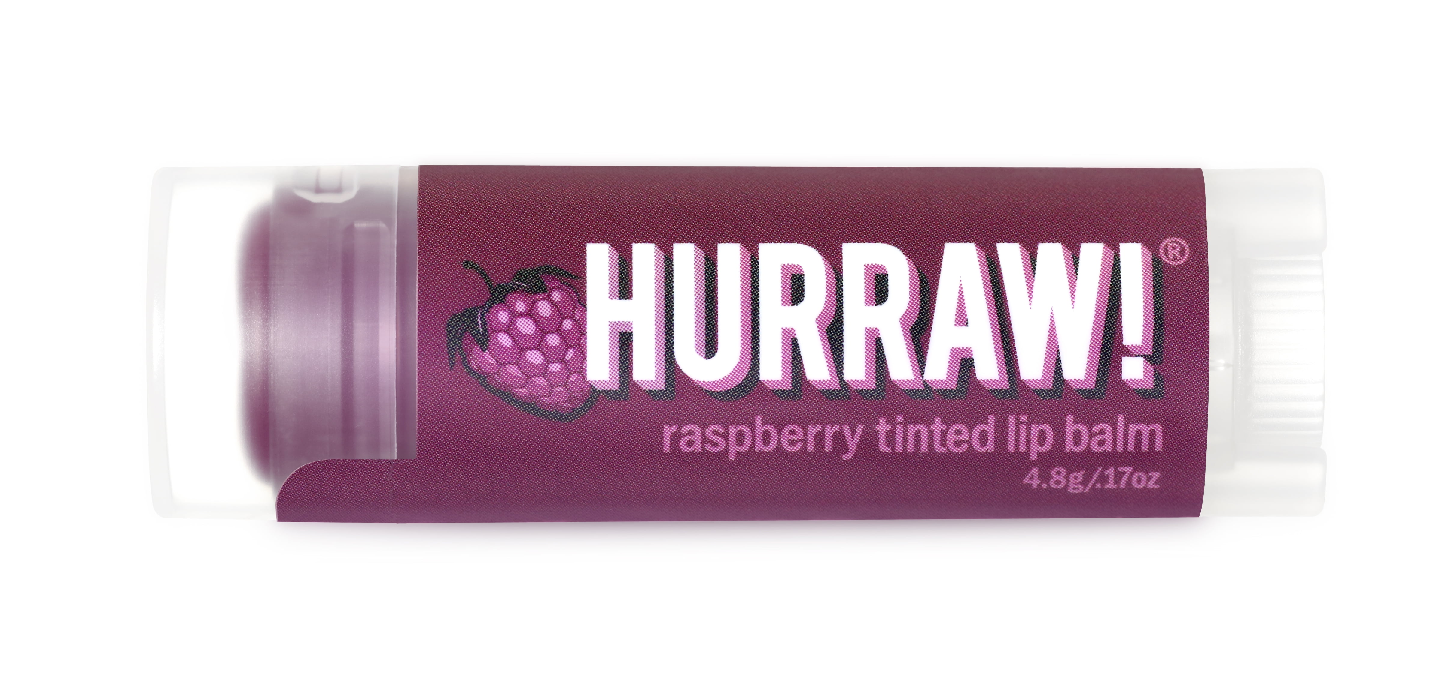 Hurraw! Raspberry Tinted Lip Balm