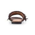 thumbnail image 3 of Time and Tru Women's Fringe Slide Sandals, 3 of 6