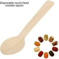 thumbnail image 2 of Mini Wooden Spoons -Eco Friendly Disposable Biodegradable - 3.93 Inches - 100 Pack Outside the Box Papers Brand, 2 of 6