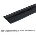 thumbnail image 4 of 25inch Length Silicone Stove Gap Cover Gap Filler Between Stove and Counter Black 2pack, 4 of 5