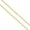 Width: 1.5MM, variant on Genuine 925 Sterling Silver Round Box Chain Plated with Yellow Gold for Men & Women Strong, Safe and Beautiful Rolo Link Chains 1.0MM - 3.0MM, 16-36 Inches (with Gift Box)