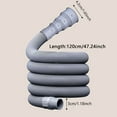 thumbnail image 3 of Extended Washing Machine Drain Hose Flexible Universal Replacement Connector for Laundry Washer Dryer Durable Plumbing Fittings, 3 of 4