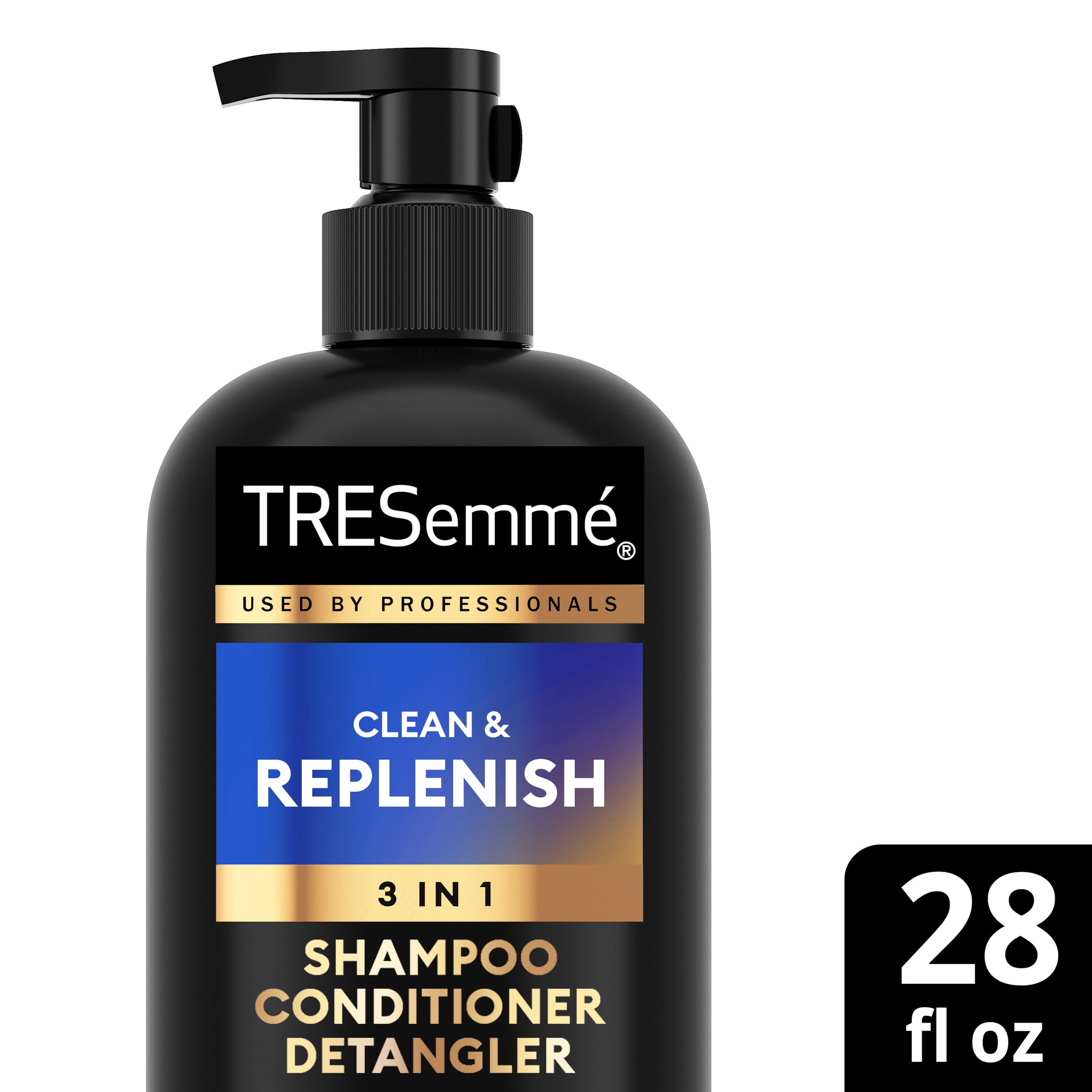 Tresemme 3-in-1 Shampoo, Conditioner & Detangler, Vitamin C, Green