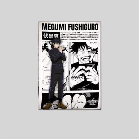 Jujutsu Kaisen Megumi Fushiguro Anime Poster Size 24''x36'' Googate