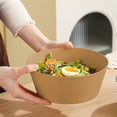 thumbnail image 2 of HCJKDU-Salad Bowls, Large Soup Bowls, Wheat Straw Bowls, Serving Bowls for Salad, Soup, Big Bowls for Kitchen, Unbreakable Cereal Bowl, Microwave and Dishwasher Safe Bowls, 2 of 6