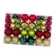 thumbnail image 2 of 100x adornos de bolas de Navidad decoraciones colgantes para de Navidad bolas de Navidad para boda fiesta de graduación aniversario de año Nuevo Verde Oscuro Macarena Colgantes Bolas, 2 of 8