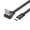 0.5m-USB D to Type C A, variant on USB 2.0 to Type C Data Cable 2A Charging 480Mbps Data Transfer Flat Wire Line 90 Degree Elbow for Tablets Phones