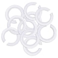 thumbnail image 4 of 12Pcs Lamp Shade,E27 to E14 Hole Converter,Lampshade for Fitting Screw Lamp Shades to Cap Lampholde, 4 of 5