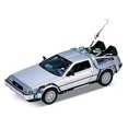 thumbnail image 4 of Welly 1/24 Delorean Volver A El Futuro I Time Machine Metal Plateado, 4 of 8