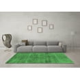 thumbnail image 3 of Ahgly Company Indoor Rectangle Oriental Emerald Green Industrial Area Rugs, 5' x 8', 3 of 4