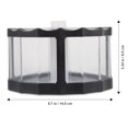 thumbnail image 4 of Eease Small Betta Fish Tank Fish Tank Aquarium Tank Fish Bowl Mini Aquarium Turtle Tank, 4 of 6