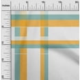 thumbnail image 1 of oneOone Organic Cotton Voile Fabric Madras Check Print Sewing Fabric BTY 42 Inch Wide, 1 of 4