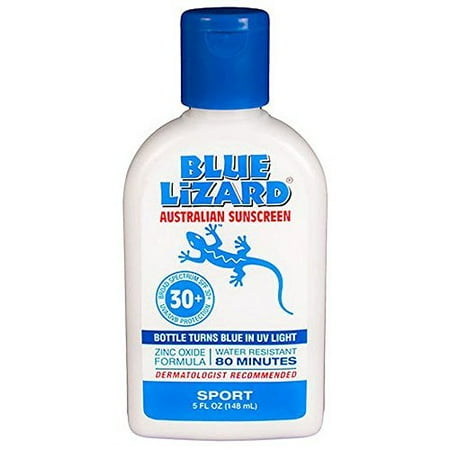 Blue Lizard Australian Sunscreen Lotion, Regular, SPF 30+, 5 Oz