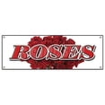thumbnail image 1 of SignMission B-72 Roses 72 Po Roses Bannière Signe - Rouge Rose Fleurs Boutique de Fleurs, 1 of 1