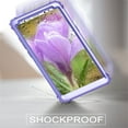 thumbnail image 2 of JTCASES for Samsung Galaxy Note 8 Case, Drop Resistant Corners, Wireless Charging, Heavy Duty Shockproof Hybrid Hard PC Bumper, Camera Protection, Skin-feel Anti-scratch Tough Cover, Lightpurple, 2 of 7