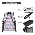 thumbnail image 4 of Honeii Flamingo1 Print Backpack for School,15.6 inch Laptop Back Pack for High School and College Students, Waterproof Computer Bookbag-One Size, 4 of 6