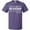 Purple, variant on Inktastic He is Risen Mirror Words T-Shirt
