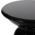 thumbnail image 4 of Flared Pedestal Iron End Tables / Serve as Stylish Focal Point Outdoors, 4 of 6