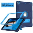 thumbnail image 6 of SaniMore for iPad 10.2 inch 9th/8th/7th Generation (2021/2020/2019) Back Case Hidden Kickstand Heavy Duty Protective Shockproof Case for iPad 10.2 inch 9th/8th/7th Gene (2021/2020/2019), Navy Blue, 6 of 6
