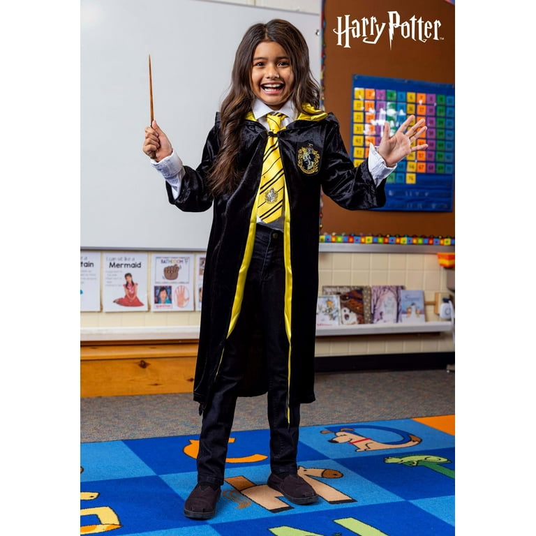 Harry Potter Child Deluxe Hufflepuff Robe Costume - Walmart.com