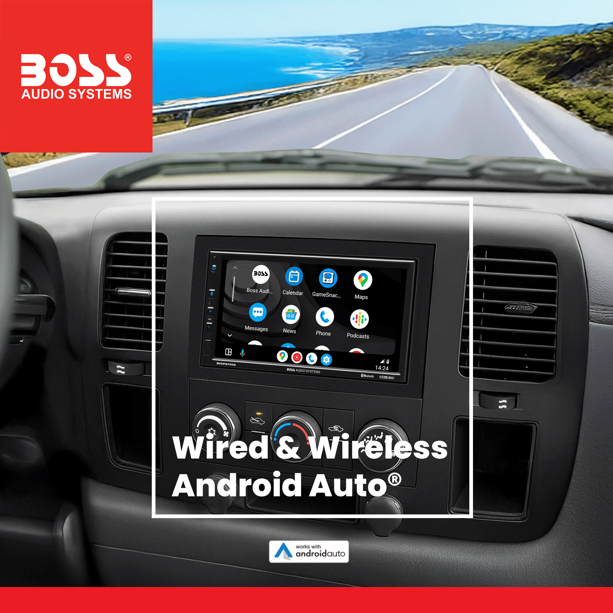 Boss Audio Systems Chevrolet Silverado 2007-2013 Factory Stereo Upgrade Kit