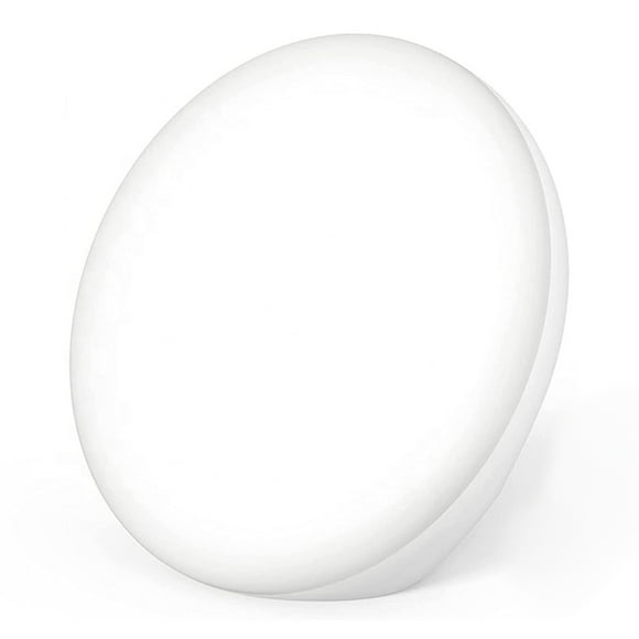Natural Light Therapy Lamp: 10000 Lux Full Spectrum LED, UV-Free Sunlight Simulation for Brighter Moods, Customizable Timers & Brightness, Portable Design for Office Home Travel