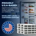 thumbnail image 6 of Fresh Carbon Technology Refrigerator Air Filter, 15x Better at Deodorizing, for Whirlpool, 3-Pack, 6 of 8