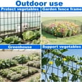 thumbnail image 6 of 36" x 33' Black Vinyl Coated Welded Wire Mesh Fence, 16 Gauge Heavy Duty Galvanized Steel Hardware Cloth, Rust-Resistant Garden Fencing for Poultry, Pets, and Vegetable Protection, 6 of 7