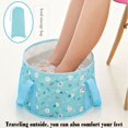thumbnail image 4 of 15L Portable Folding Washbasin Bucket Wash Basin Foldable Camping Water Pot, 4 of 5