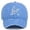 Light Blue, variant on Visor Hat for Outdoors Casual Wear - Washed Baseball Cap with Subtle French Embroidery for Everyday Comfort and Style
