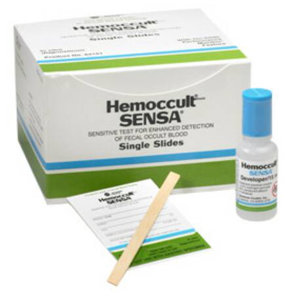 Hemoccult Sensa Rapid Diagnostic Test Kit Single Slides Colorectal