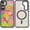 Black Zebra Print, variant on Compatible for Samsung Galaxy S24 Case Cute Aesthetic - Durable Shockproof 6.6 ft Drop Impact Phone Case Cover with Funny Fashion Snake Design 6.2" Black