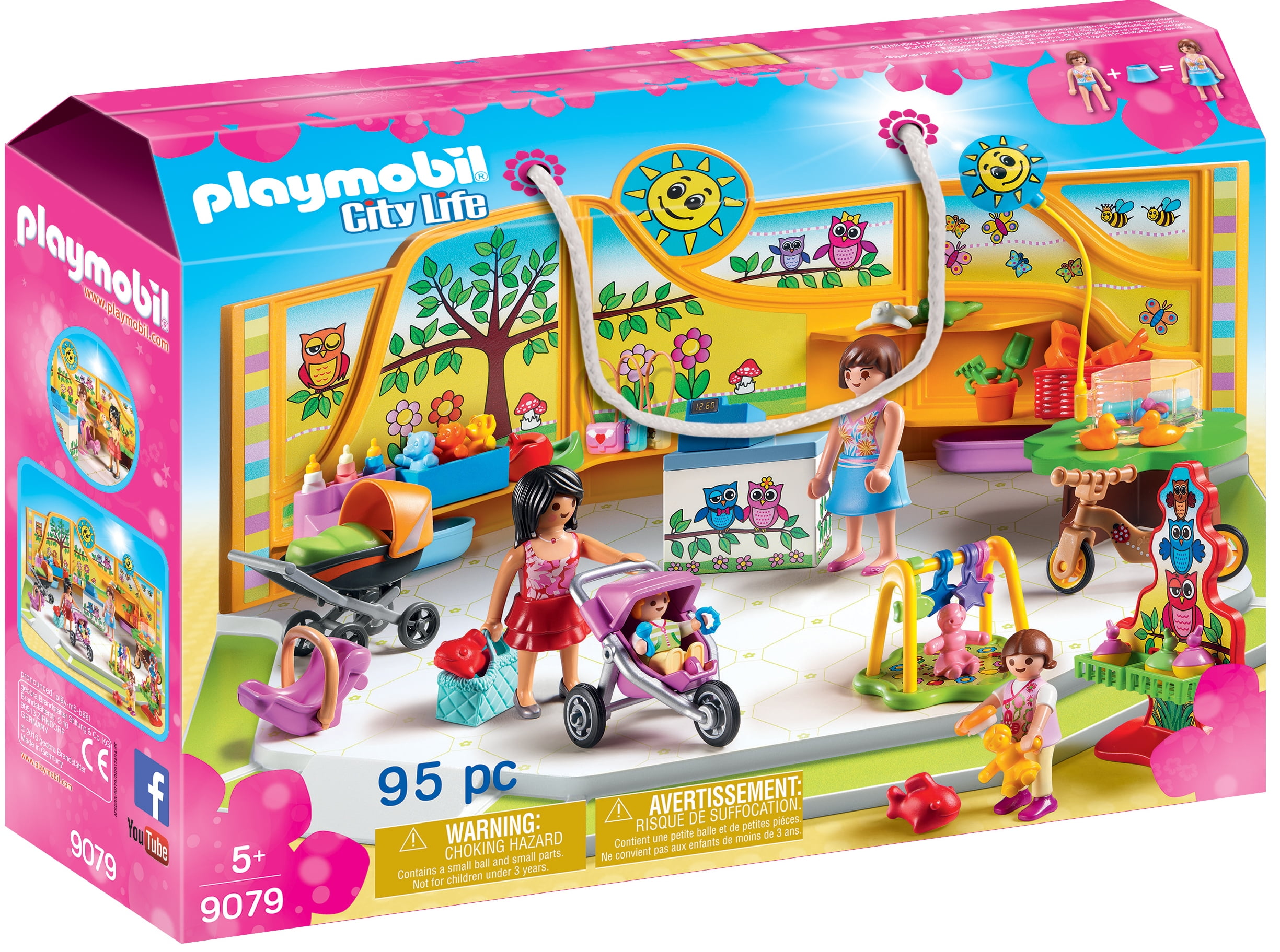 Playmobil City Life ベビーショップ9079 PLAYMOBIL Baby Store Doll Playset with Figures - Walmart.com