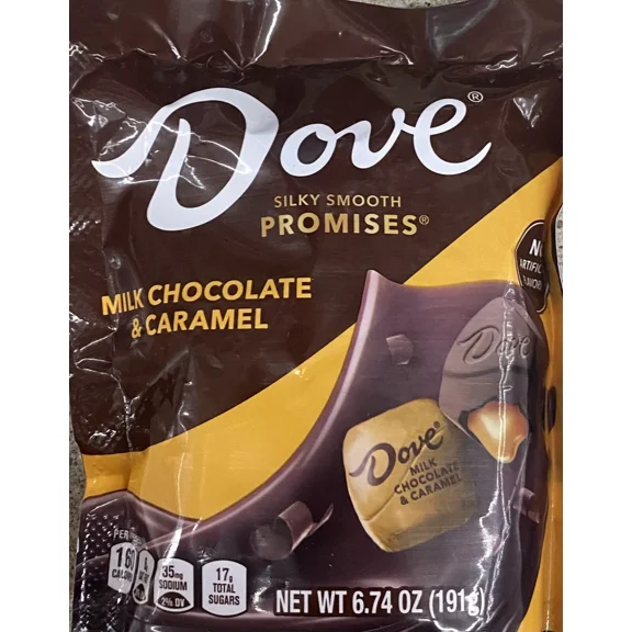 Dove Promises Milk Chocolate & Caramel Candy - 6.74oz
